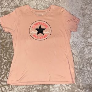 Women’s Converse T-Shirt Crew Neck | Xl |Peach